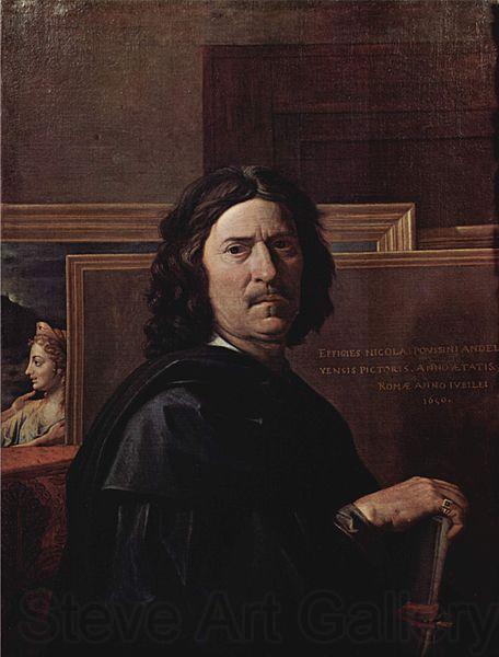 Nicolas Poussin Self-portrait Spain oil painting art